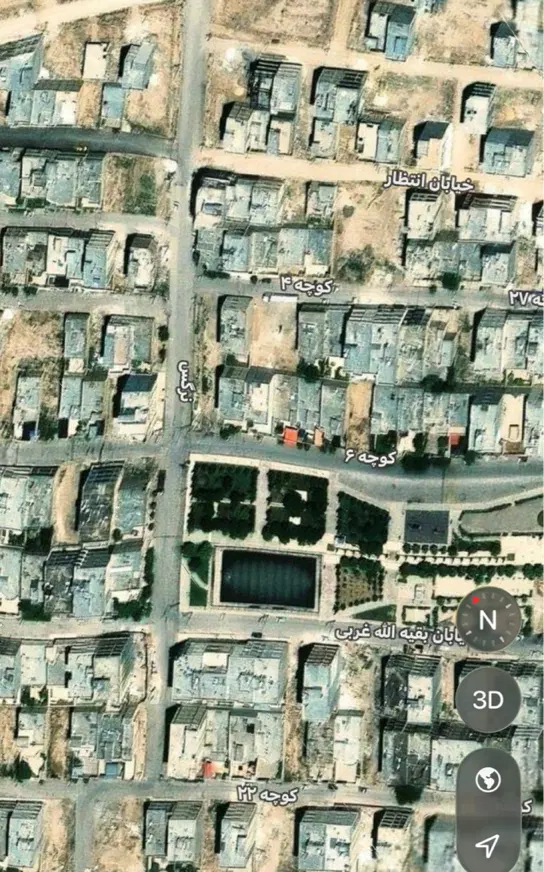 زمین نیرو انتظامی ۲۰۰متری