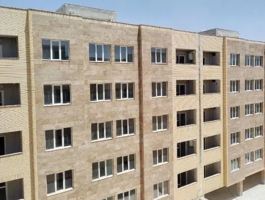 آپارتمان مسکن ملی بلوک F در مرحله نما