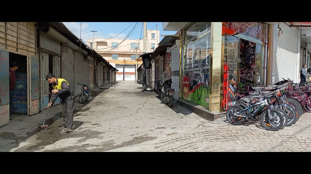 10 متر مغازه بازار موتور فروش ها
