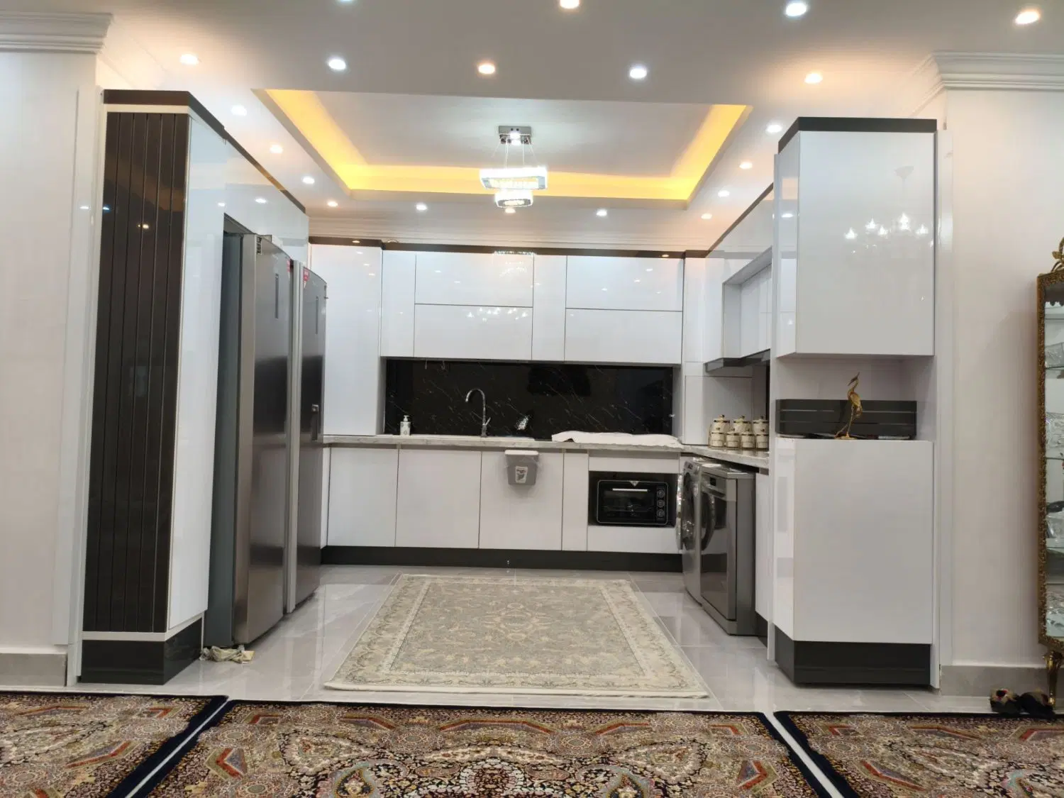 خانه دوخوابه تازه ساخت در مغانجوق خیابان بیست متری