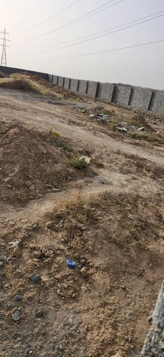 اجاره زمین محصور در قلعه حیدر جاده زباله