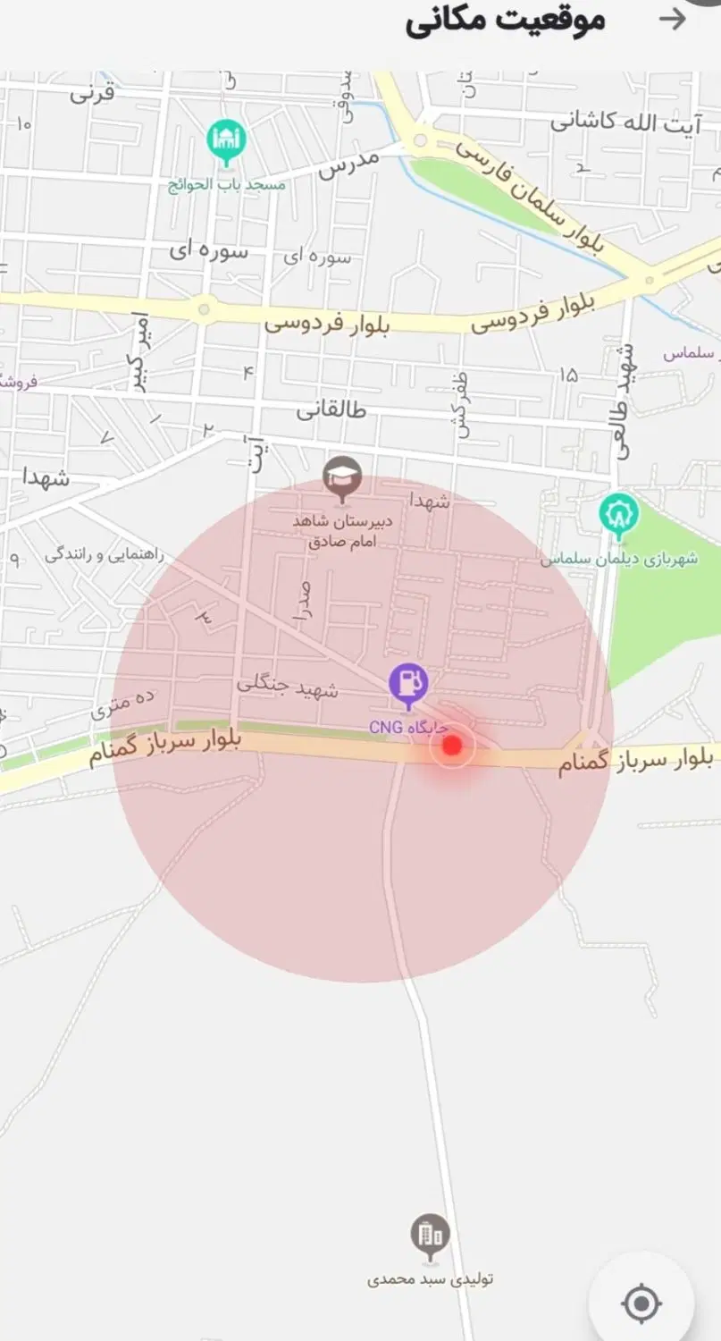 زمین مسکونی تجاری در بلوار ۴۵ متری سرباز گمنام
