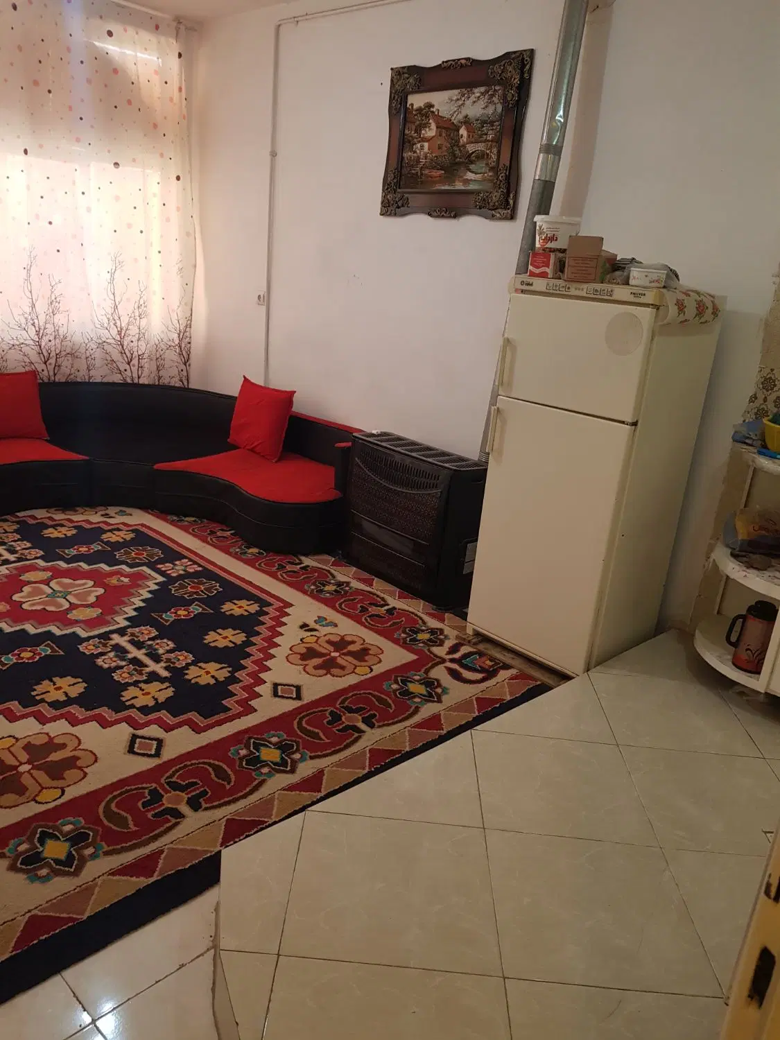 اجاره خونه نقلی بالا مغازه با تمام وسایل مجردی