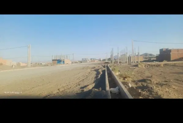 زمین مرزبانی شمالی بلوک 9 کوچه اول ورودی سیادک