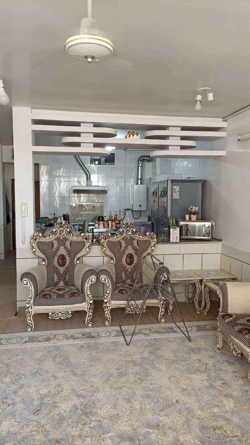 منزل 120 متری دو خوابه شیک و تمیز مهندسی ساز