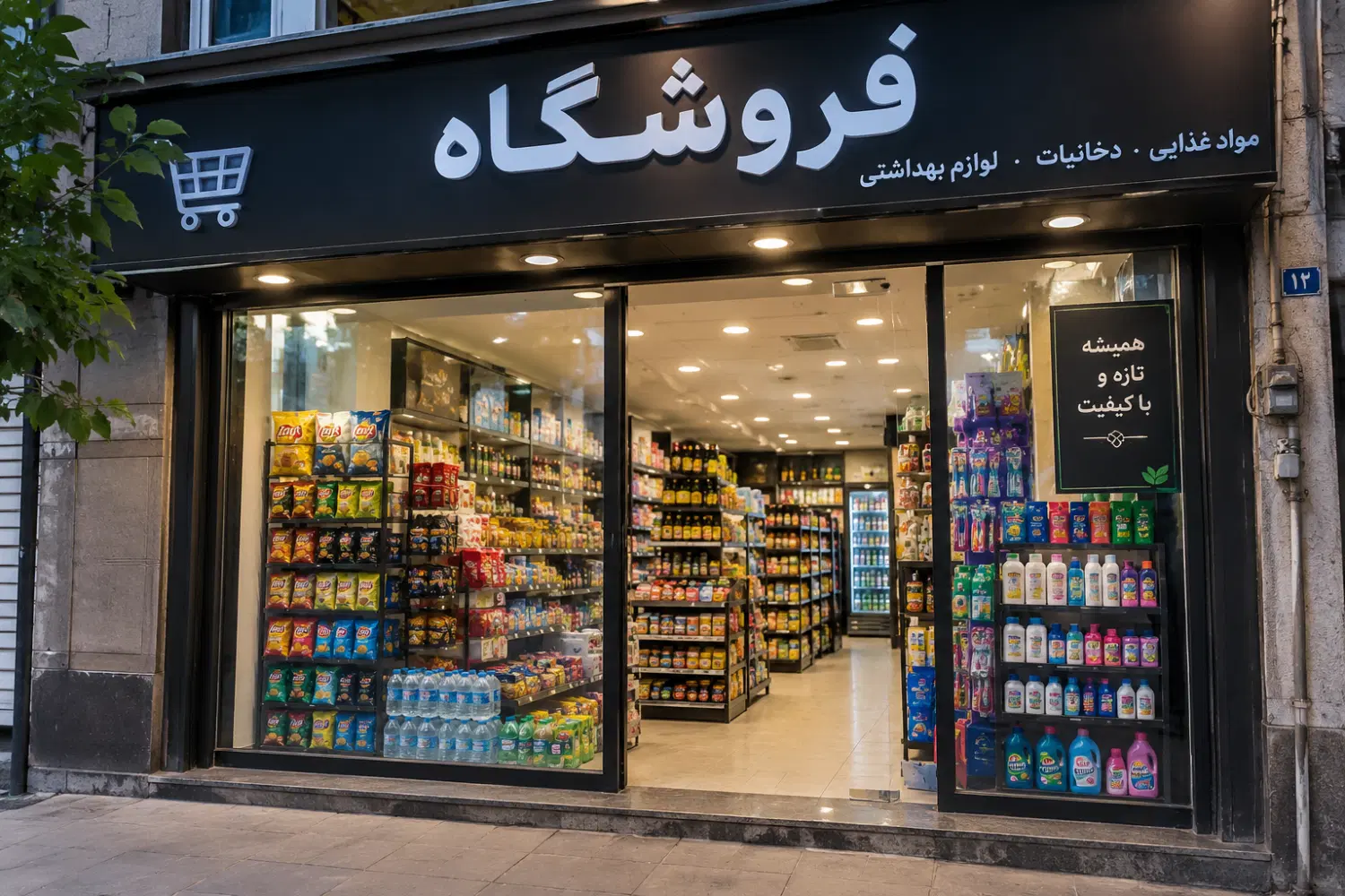 فروش مغازه ۱۵۵ متری سعادت آباد