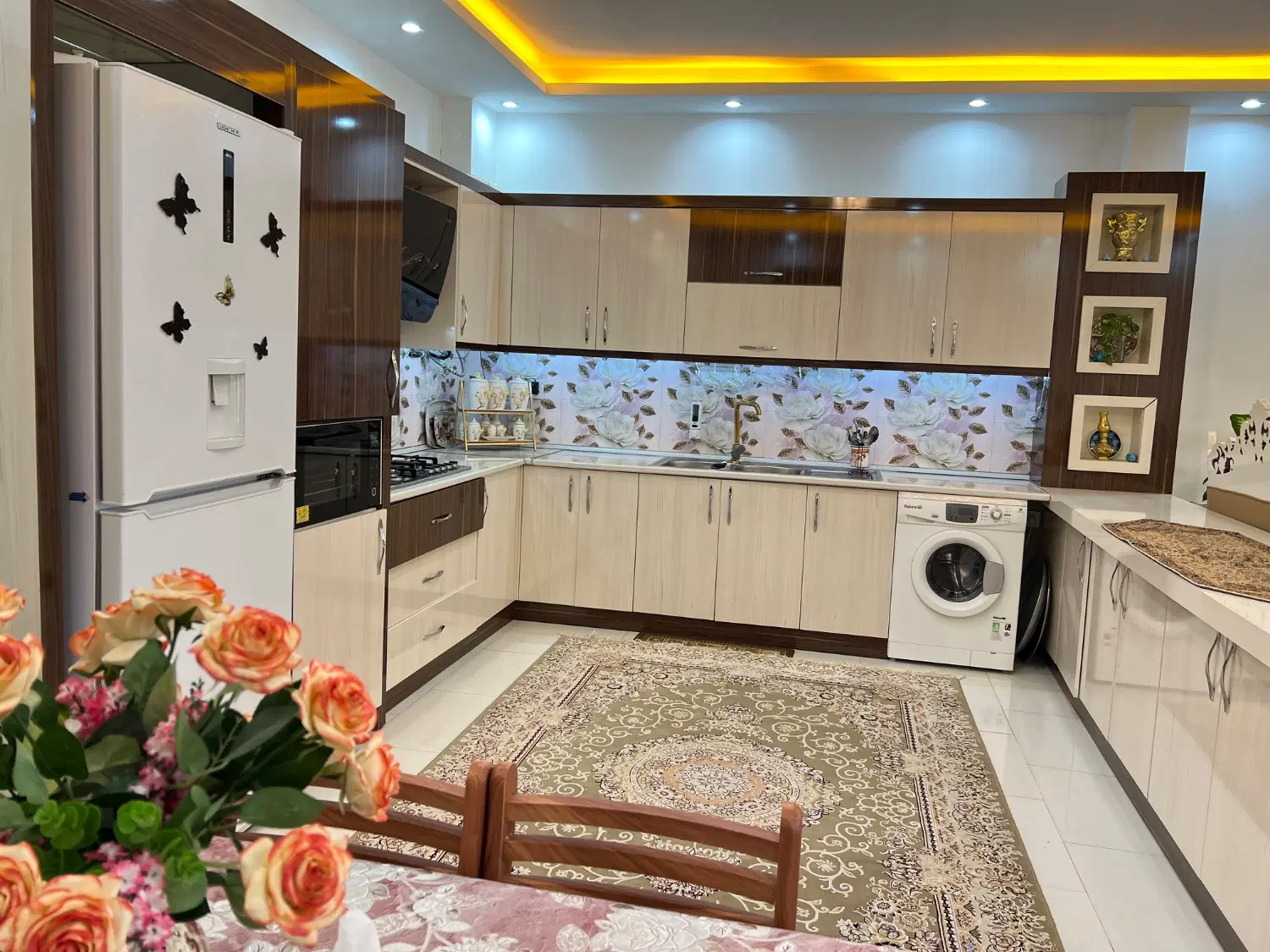 حیاط ویلایی