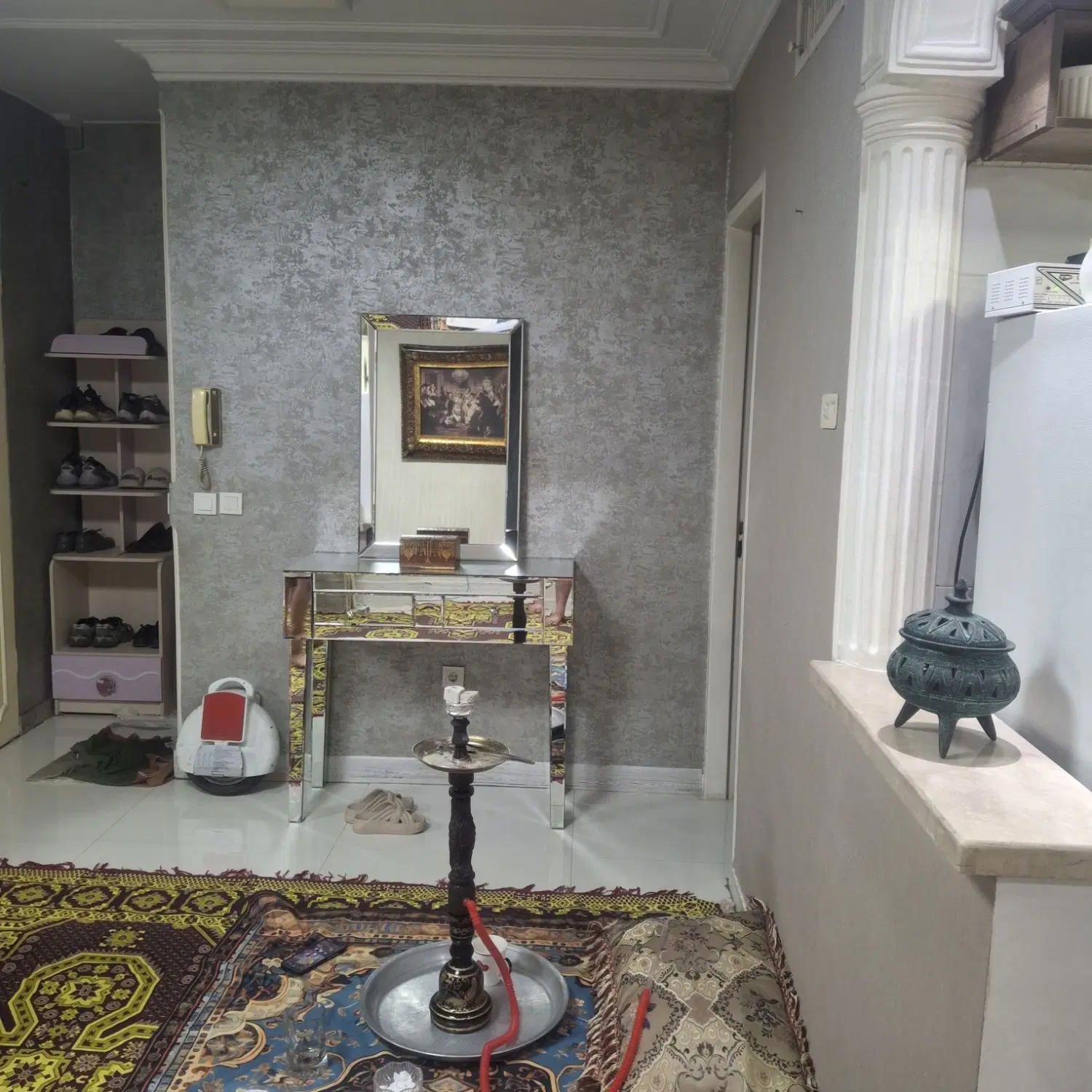 آپارتمان طبقه همکف ۵۸ متری