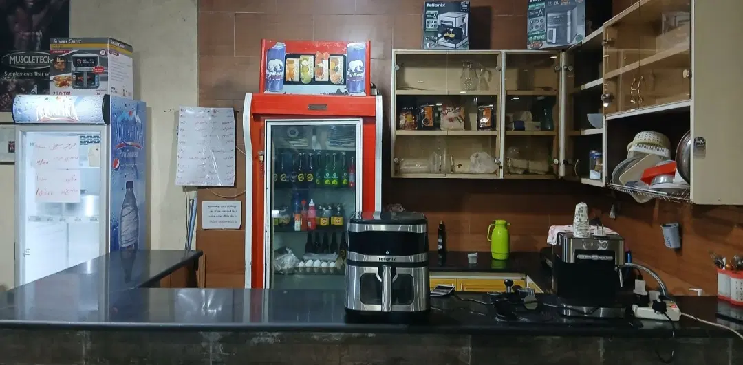 کافی شاپ باشگاه  بدنسازی