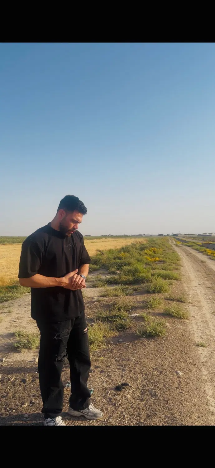۲۲ هزار متر زمین کشاورزی با ۵ ساعت اب کانال
