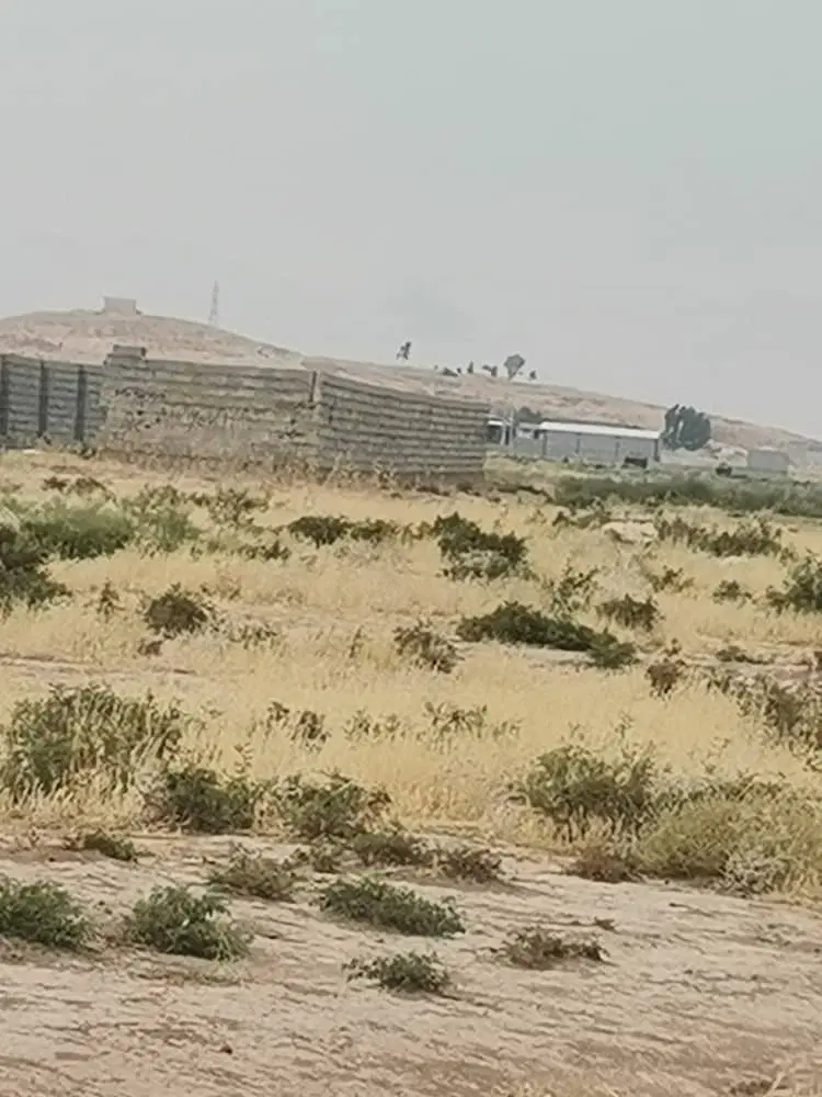 فروش زمین چهار دیواری گچی