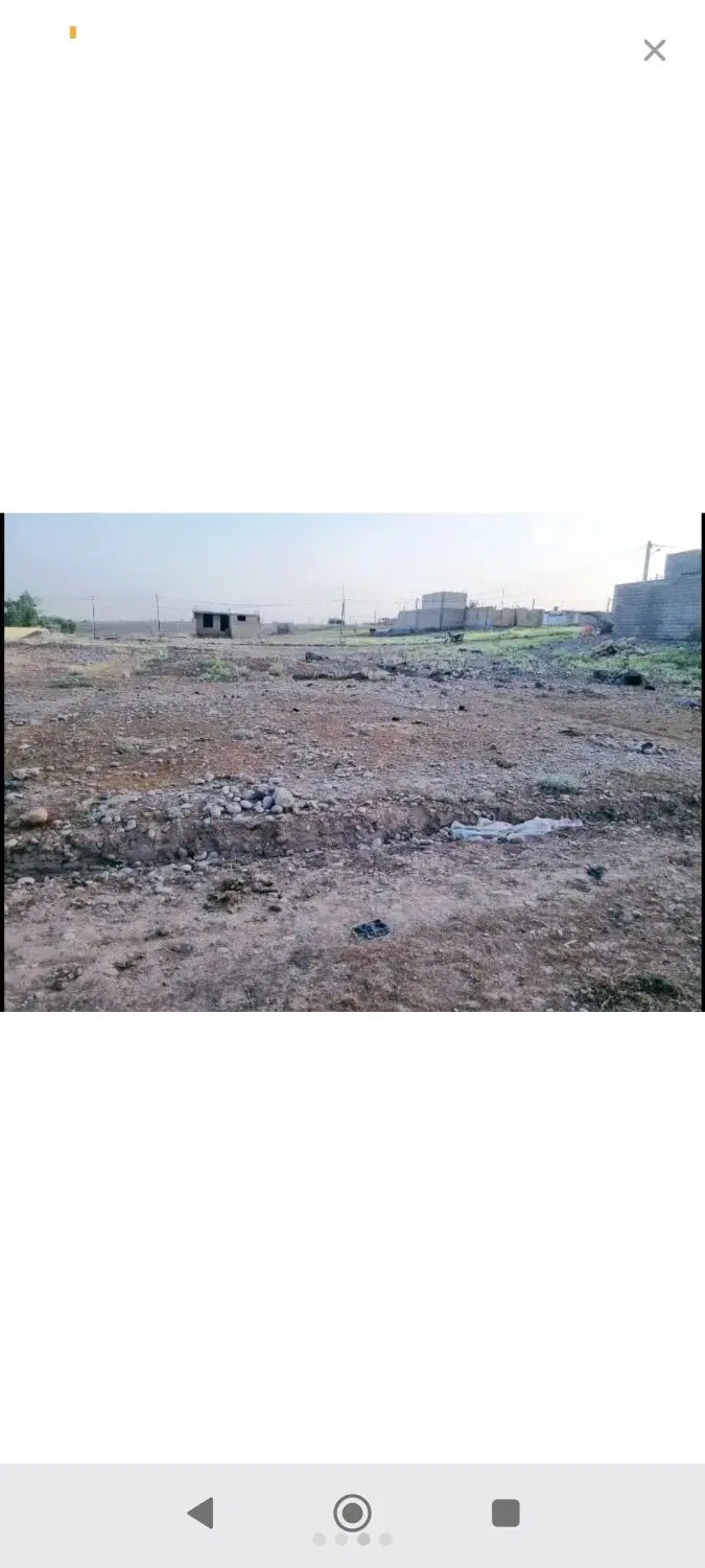 زمین 75متری چمگلک