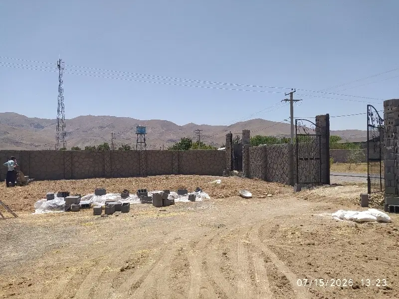 ۶۰۰مترچهاردیواری‌_مجوز‌ساخت‌_سه‌برخیابان‌_غرق آباد