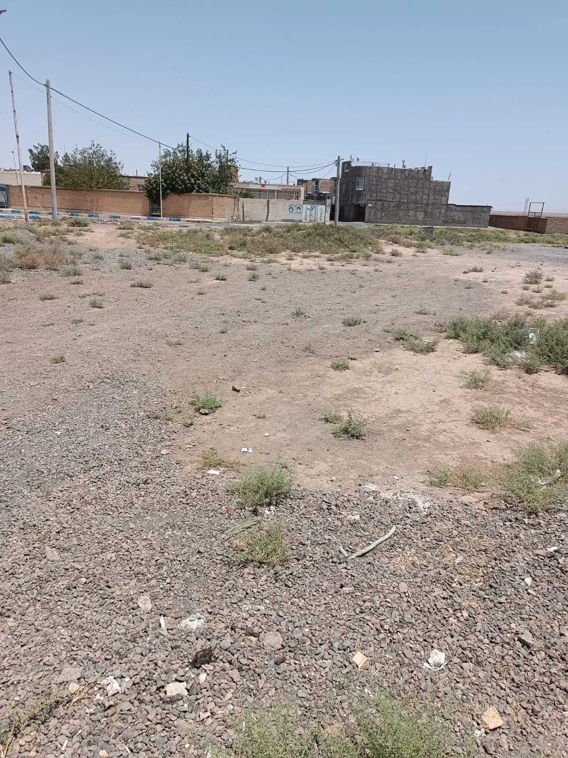 زمین مسکونی درشهرمشکات کاشان