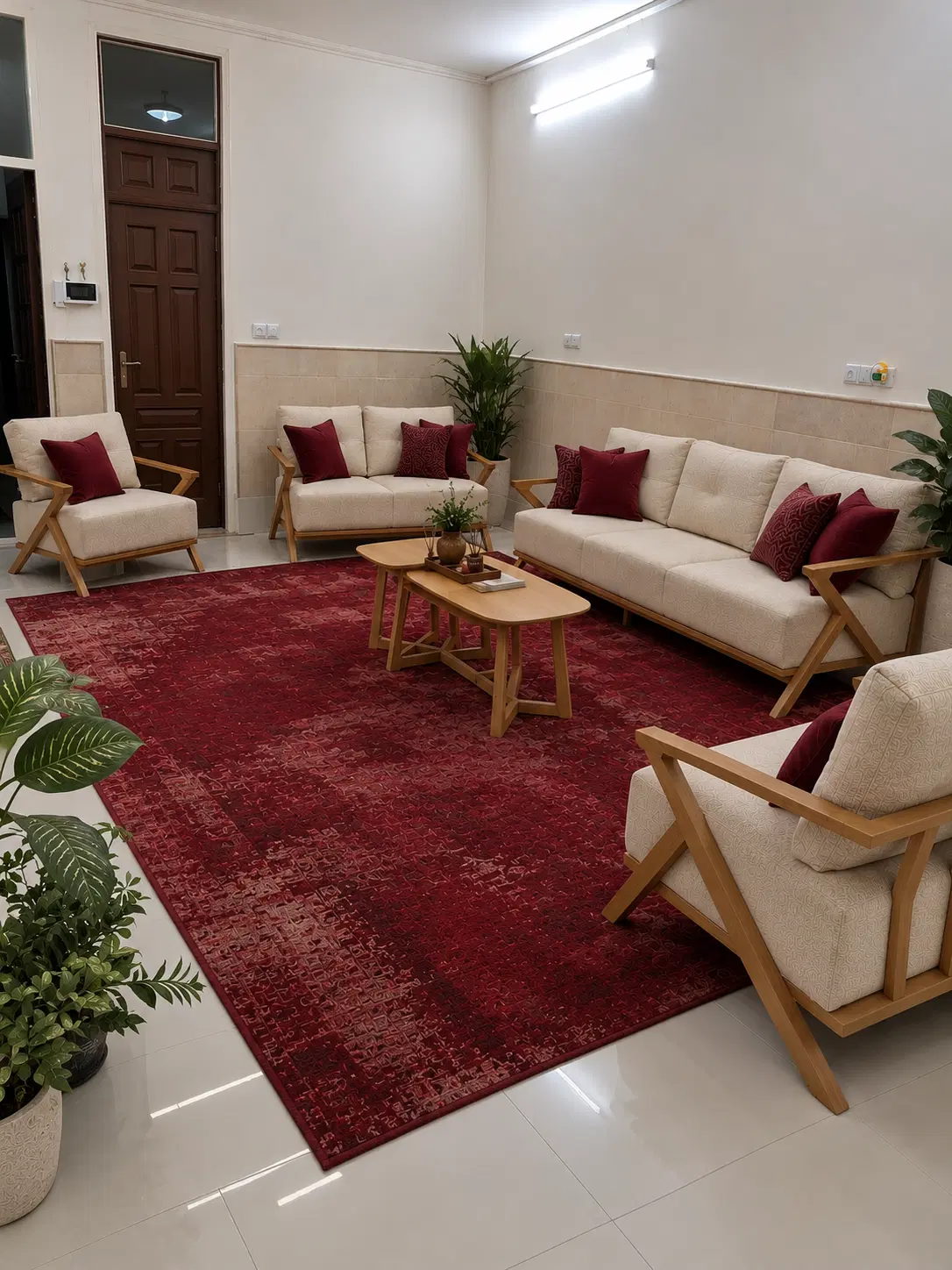 خانه همکف بالا نقلی تمیز مبله