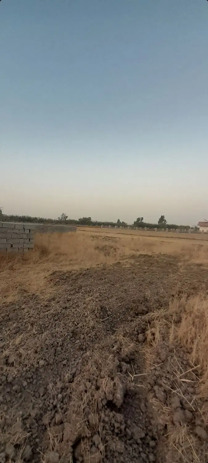 زمین کشاورزی تقسیم شده ۱۵۰متر