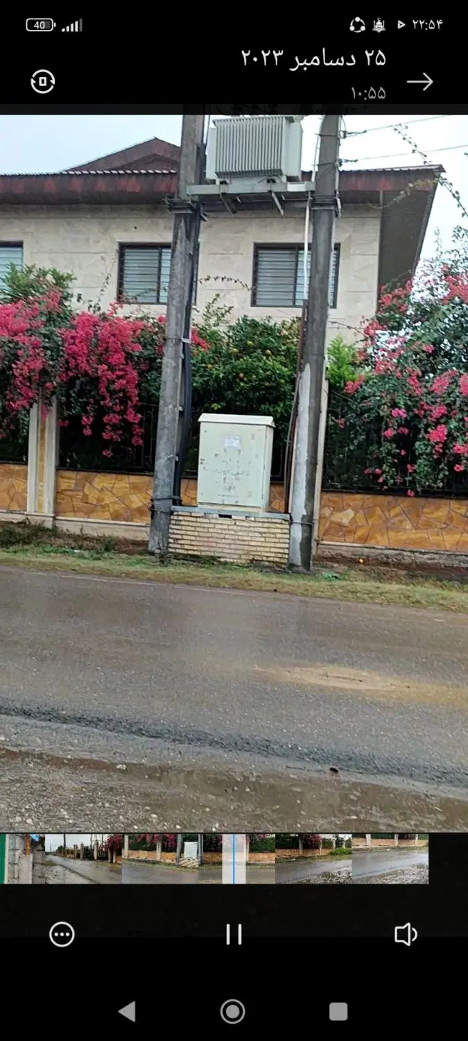 زمین داخل بافت ۲۰۰متر