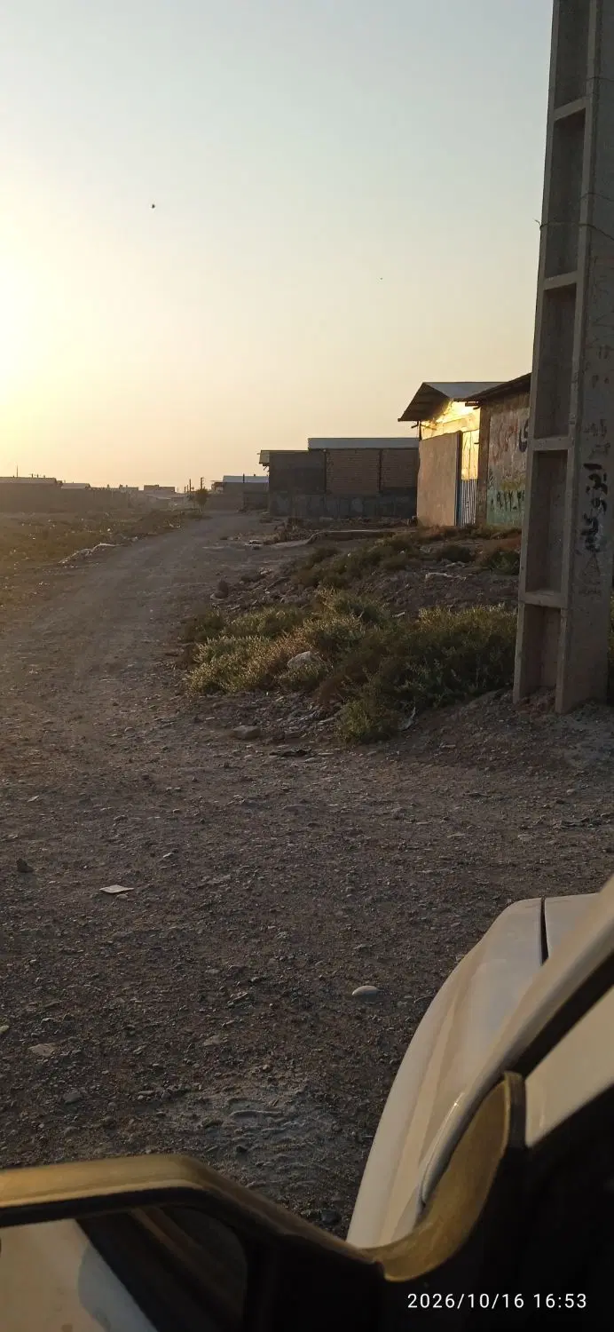 زمین ۱۵۰متر جهت ساخت سوله