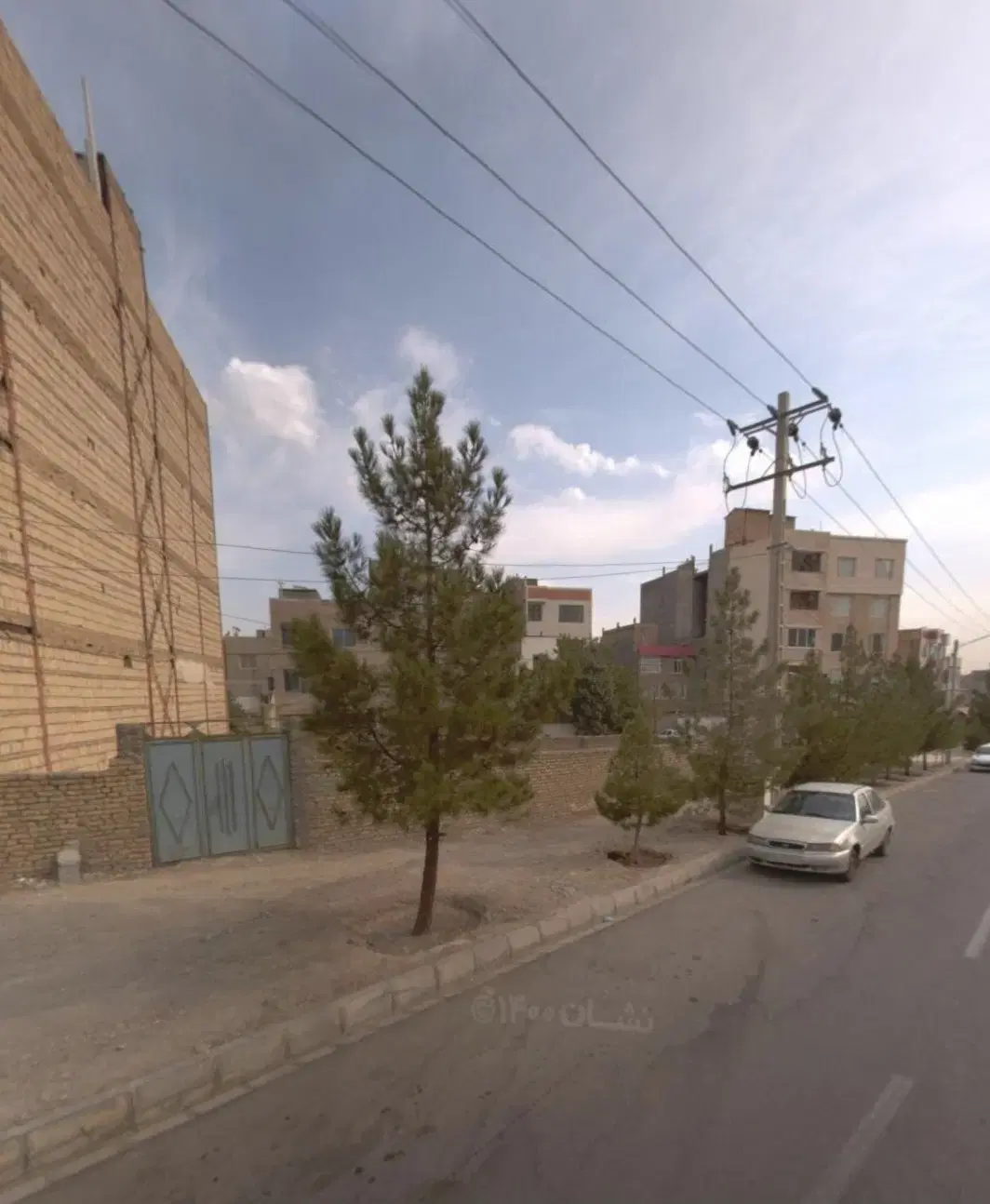 زمین ۲۹۰ متری  انتهای دلاوران