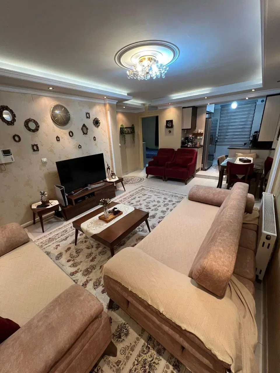 ۷۰ متر دو خواب فول بازسازی تکواحدی جیحون‌طوس شیک