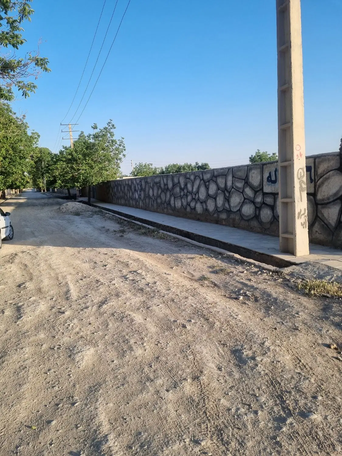 ۶۳۵ متر باغچه چهار دیواری سند تک‌برگ مستقل