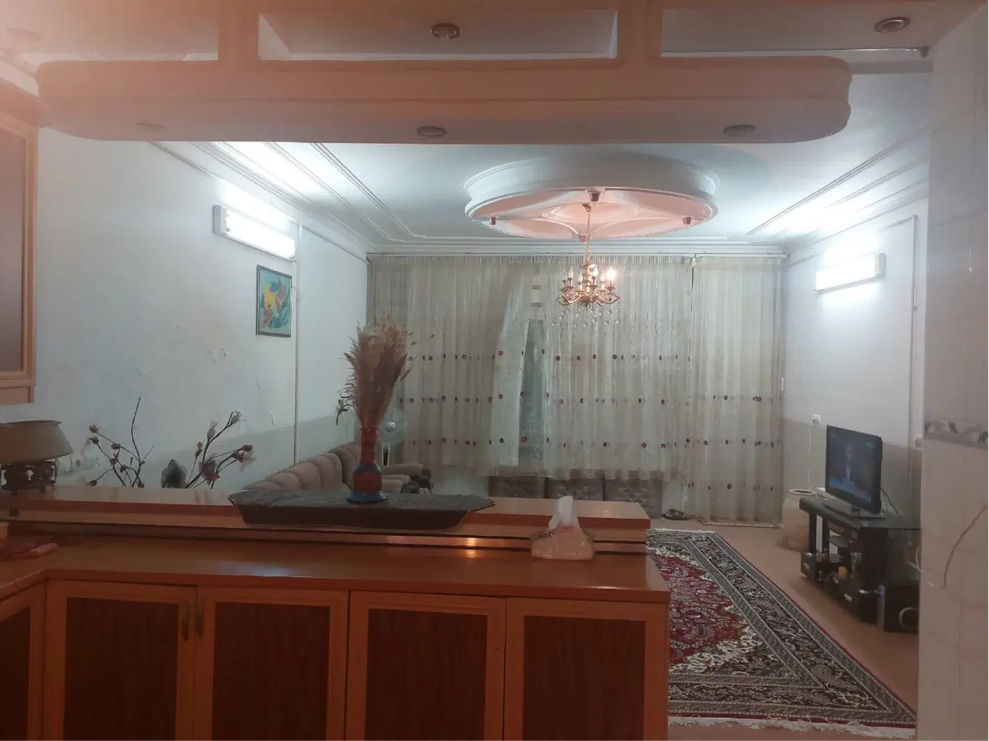 (( اجاره منزل تمیز نیم طبقه کاشانی))