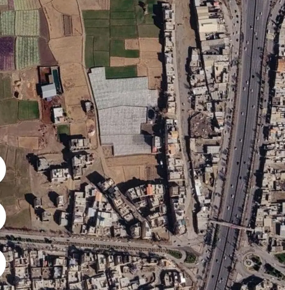 زمین کشاورزی نزدیک به ساخت جعفر آبادفلاورجان
