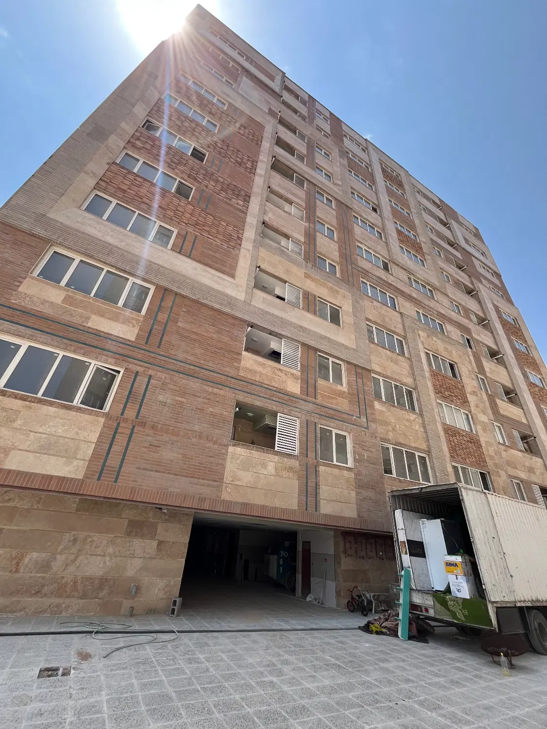 دوخوابه ۱۰۰متری ملکی __مربعی جنوبی ویوباغشهر