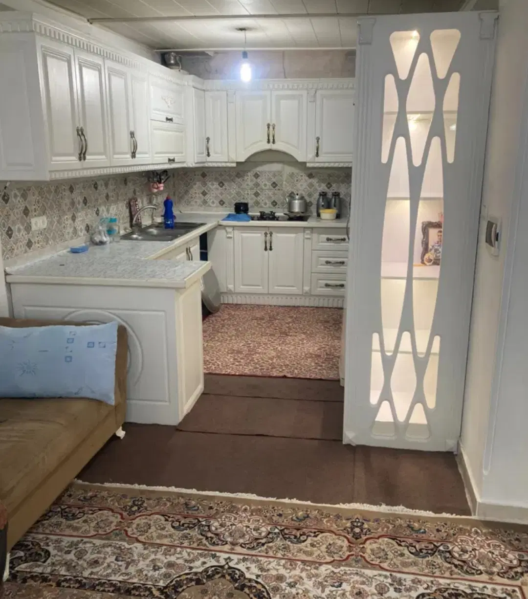آپارتمان همکف ۵۶متری ، بازسازی شده ،سابوته