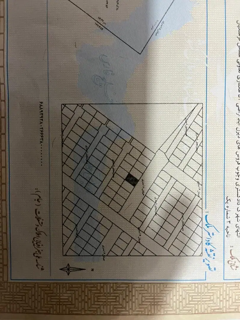 زمین بر خیابان ۱۸متری دادگستری