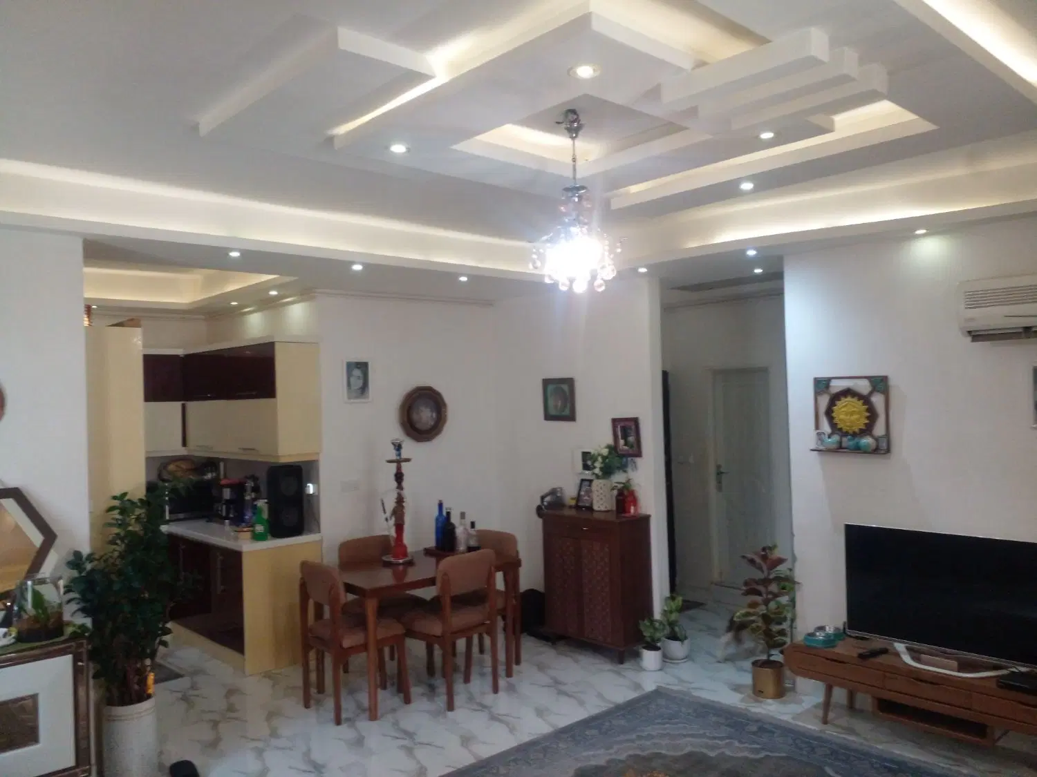 اپارتمان تک واحد بسیار شیک گلستان زوج