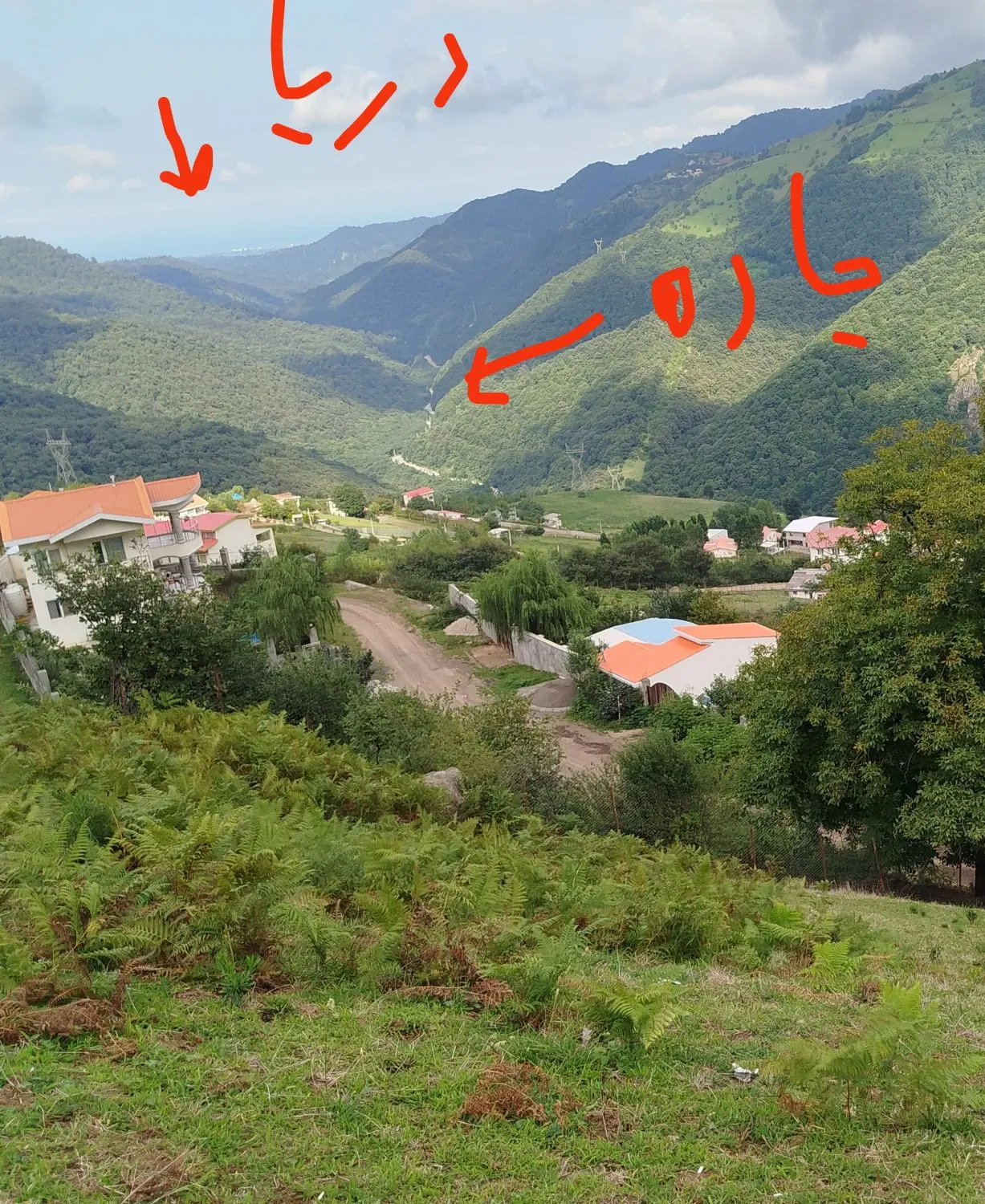 زمین ویلایی حیران گیلده