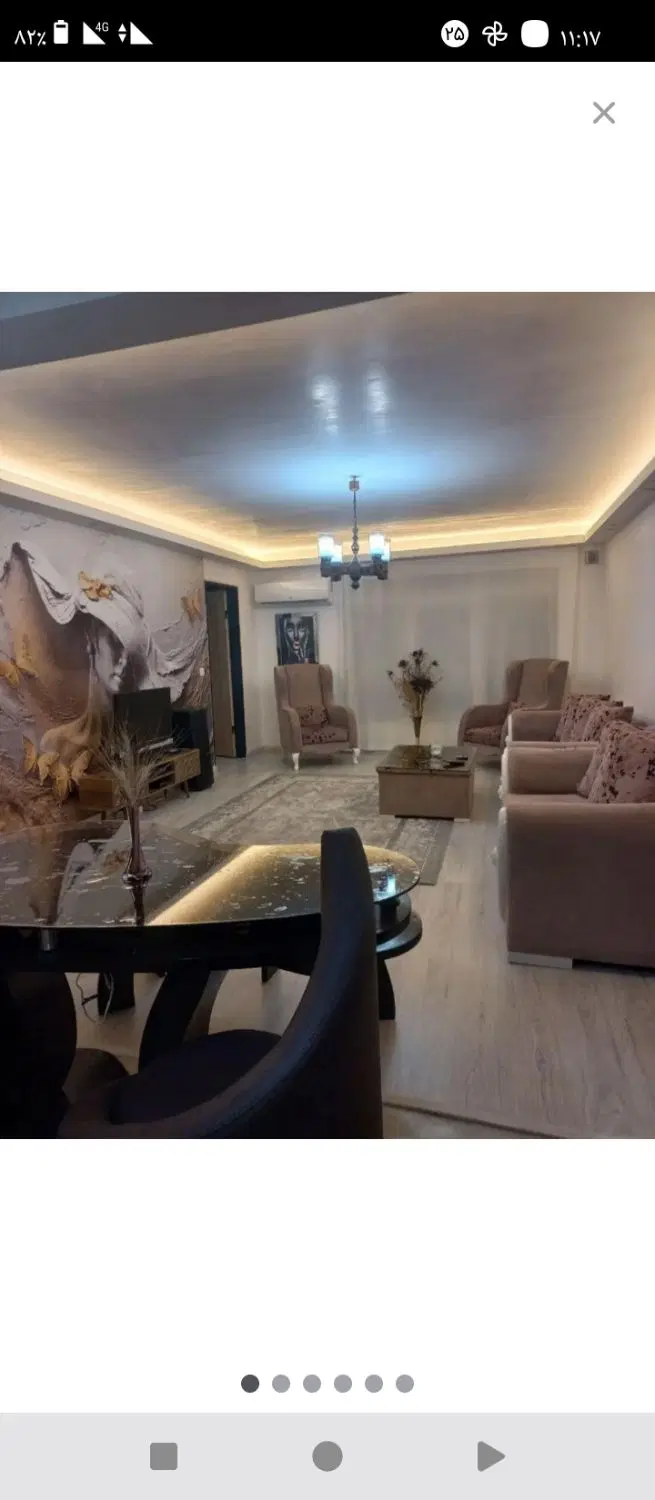 اجاره واحد ۱۱۵ متری_فول دیزاین _شیک _ نوبهار