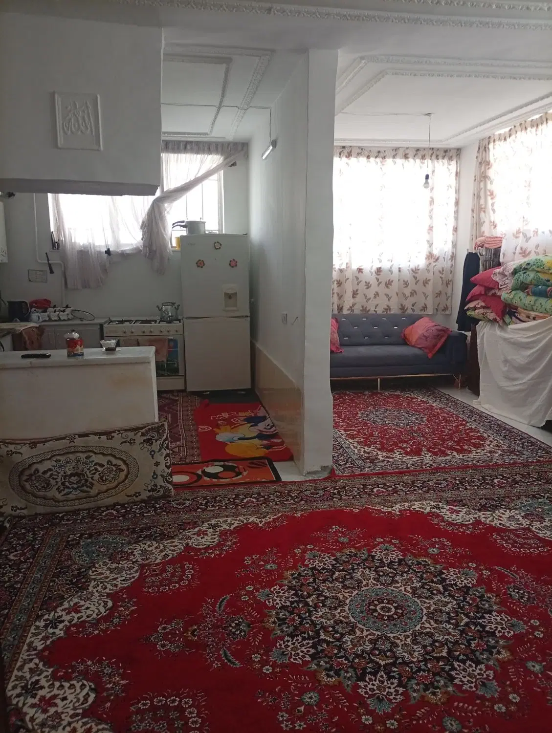 آپارتمان ۶۰ متری طبقه همکف پر نور