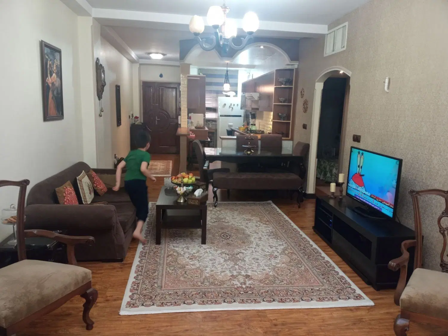 ۹۰متر اپارتمان باغستان غربی