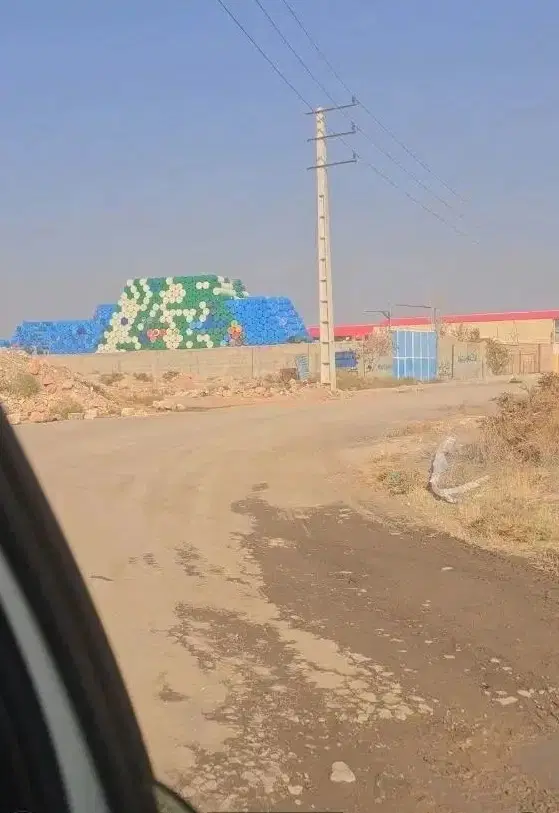 زمین کارگاهی واقع در کوی شهریار
