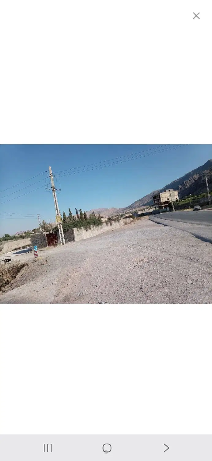زمین ارزان جهت ساخت انبار در ۵ کیلومتری شیراز