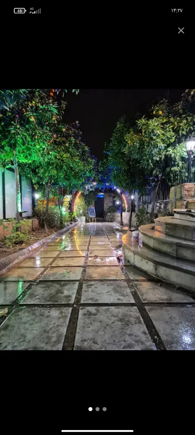1500 متر_ باغ رستوران