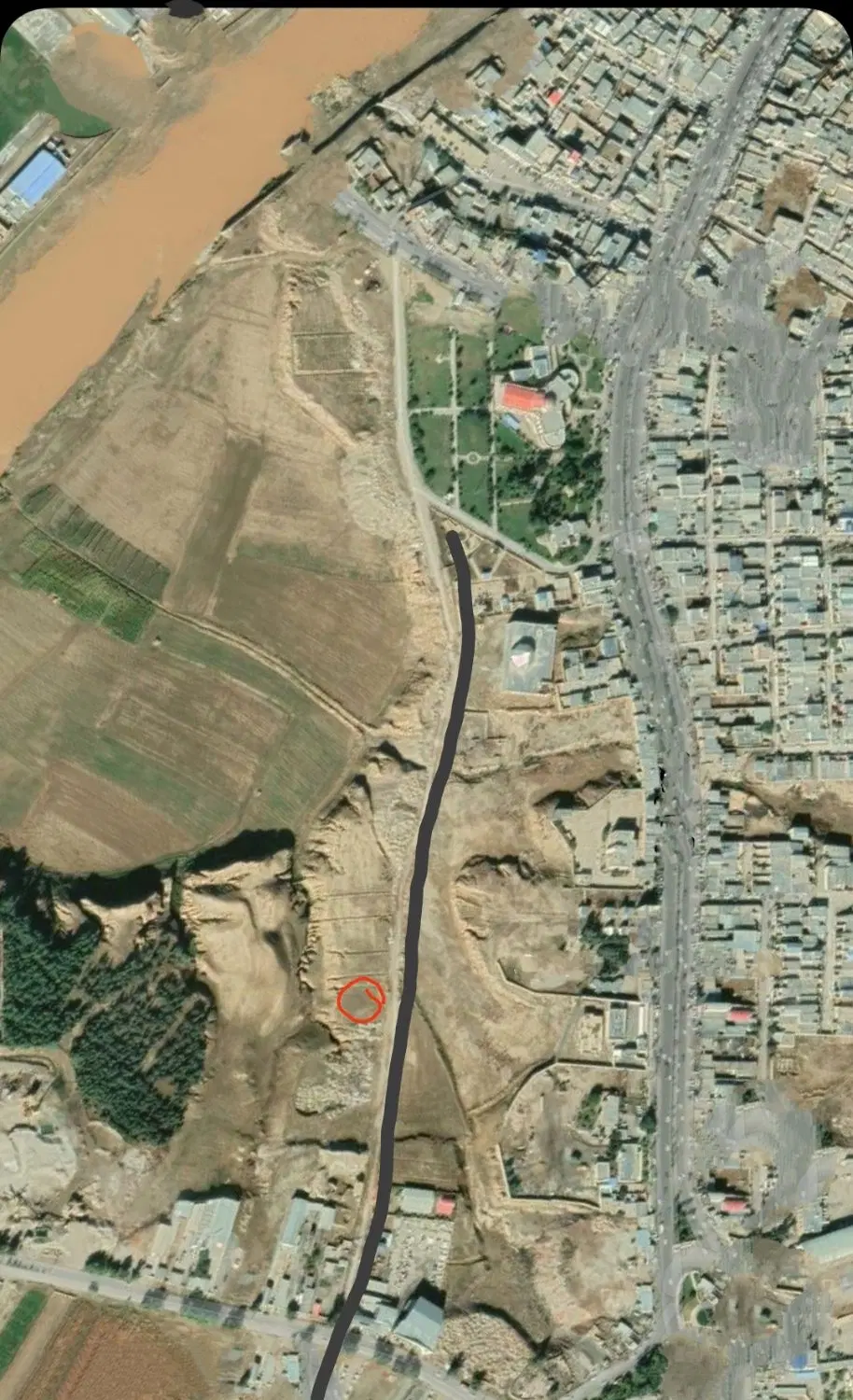 زمین داخل شهر پلدختر