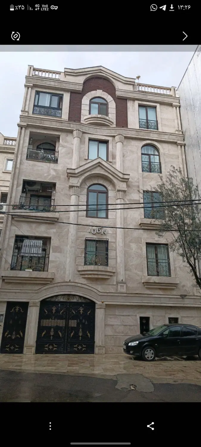 آپارتمان ۱۴۵متری ۳خواب چاله باغ