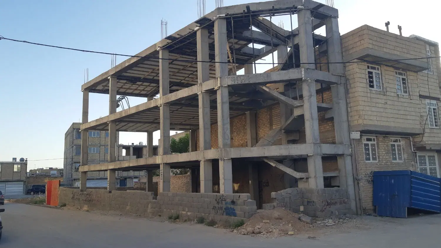 فروش اسکلت پشت سایپا