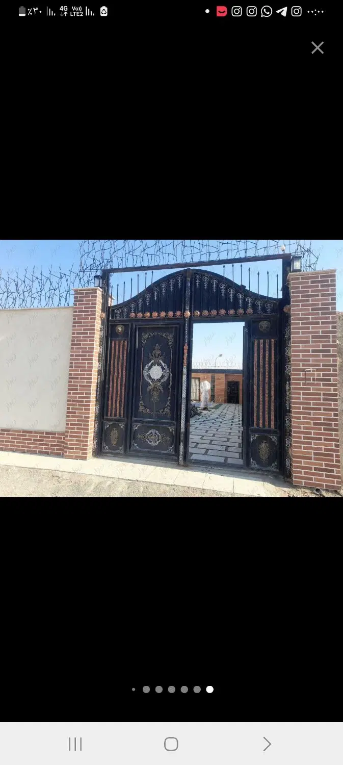 باغچه ویلا مبله معاوضه