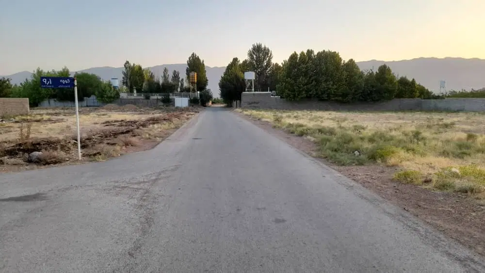 زمین باغشهری جاده صدرا