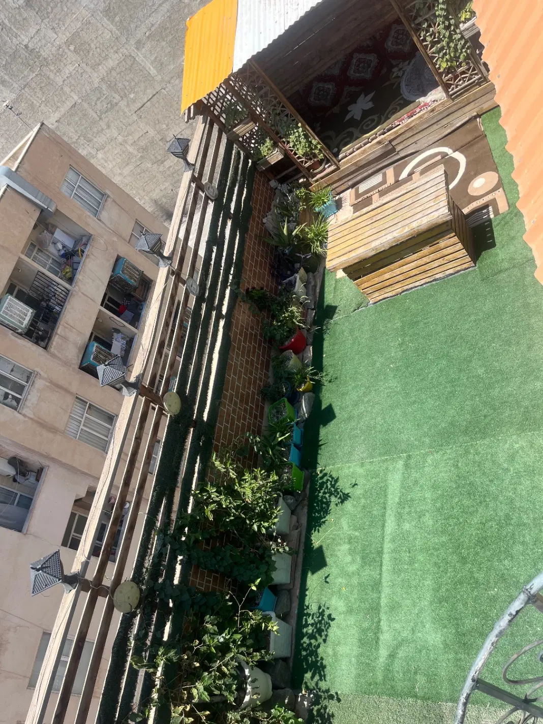 ۷۶متر +۴۵مترحیاط اختصاصی پنت هاوس پرنیان