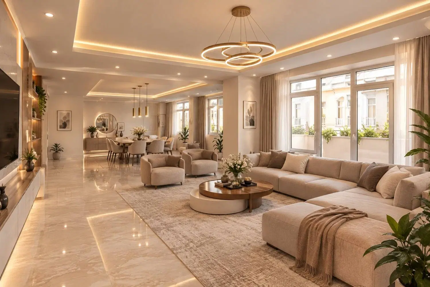 اپارتمان ۱۲۹ متری (گرو صدوقی)