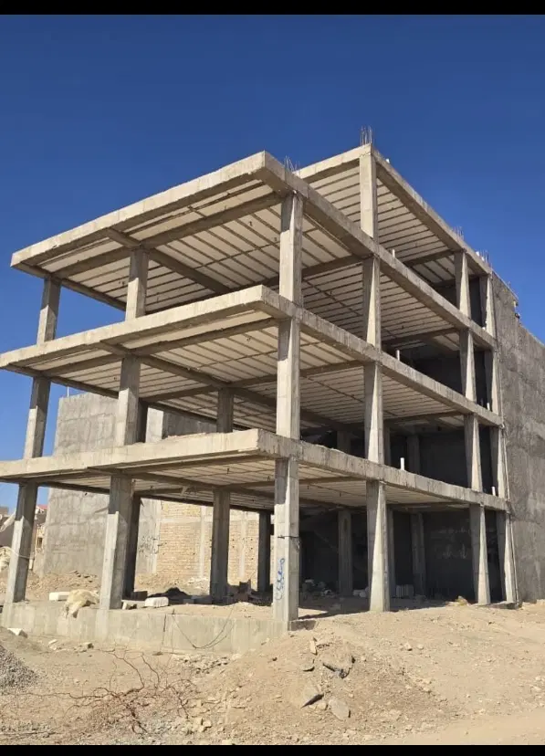اسکلت بتن شهرک سبحان
