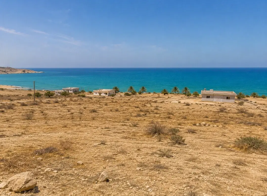 فروش زمین نزدیک دریا در روستای ریگو قشم