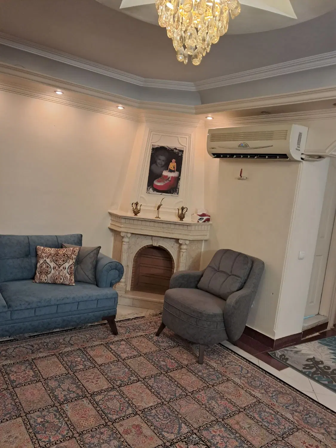 آپارتمان تکواحدی طبقه اول بدون پارکینگ دوخواب