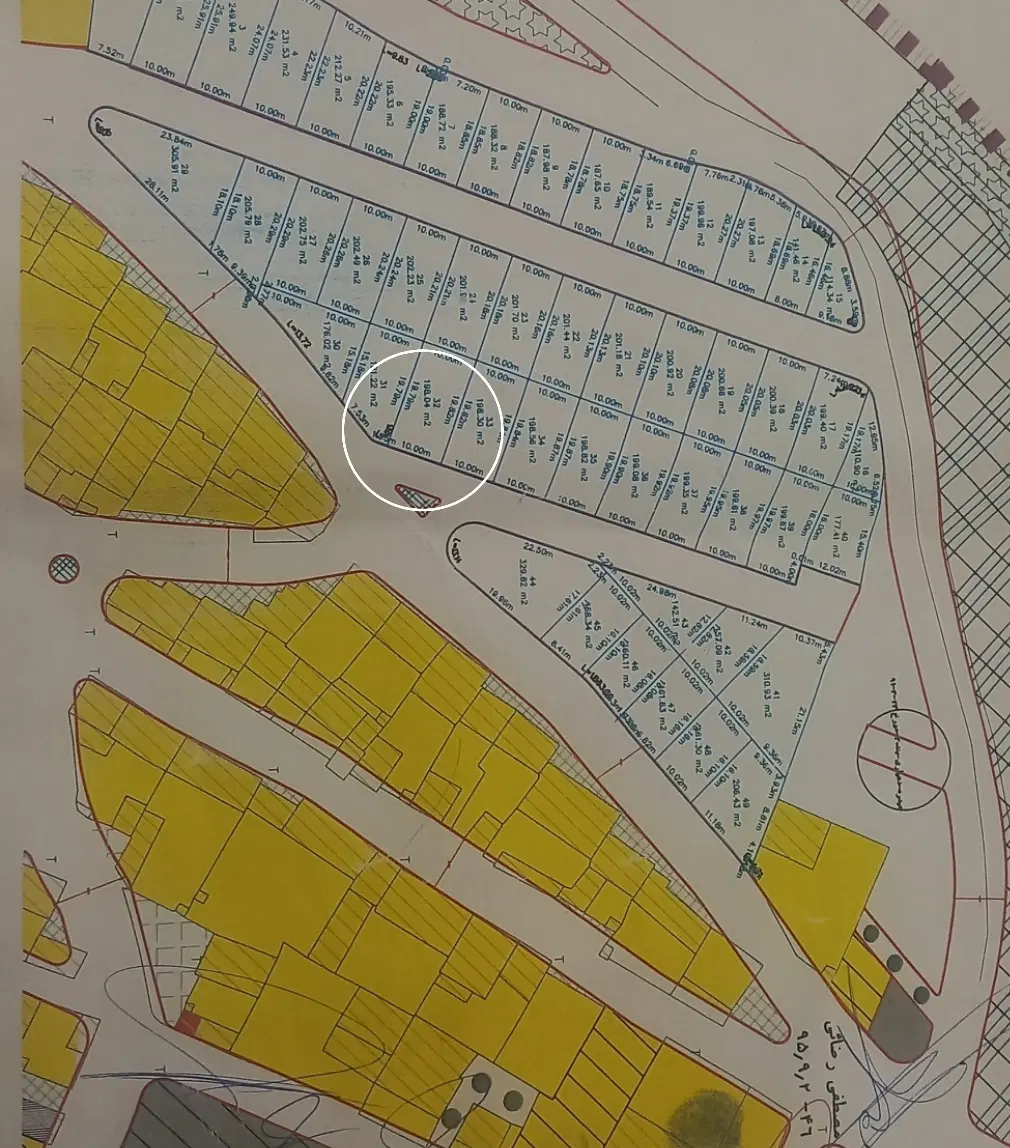 زمین مسکونی حیدره ۲۰۰متر