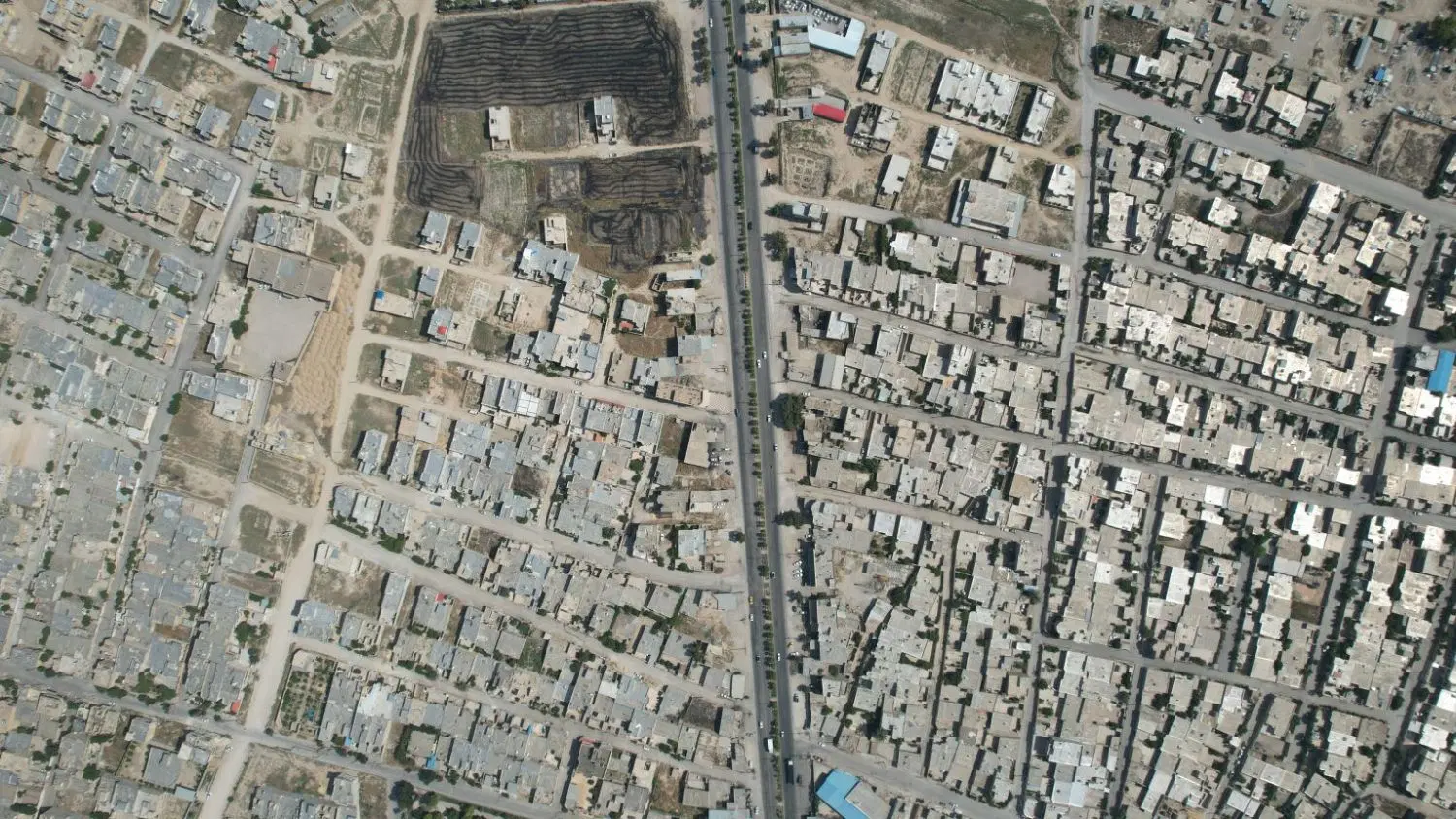 زمین مسکونی آماده ساخت